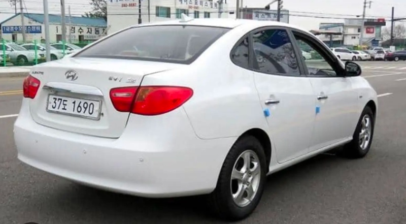 Задний бампер на Hyundai